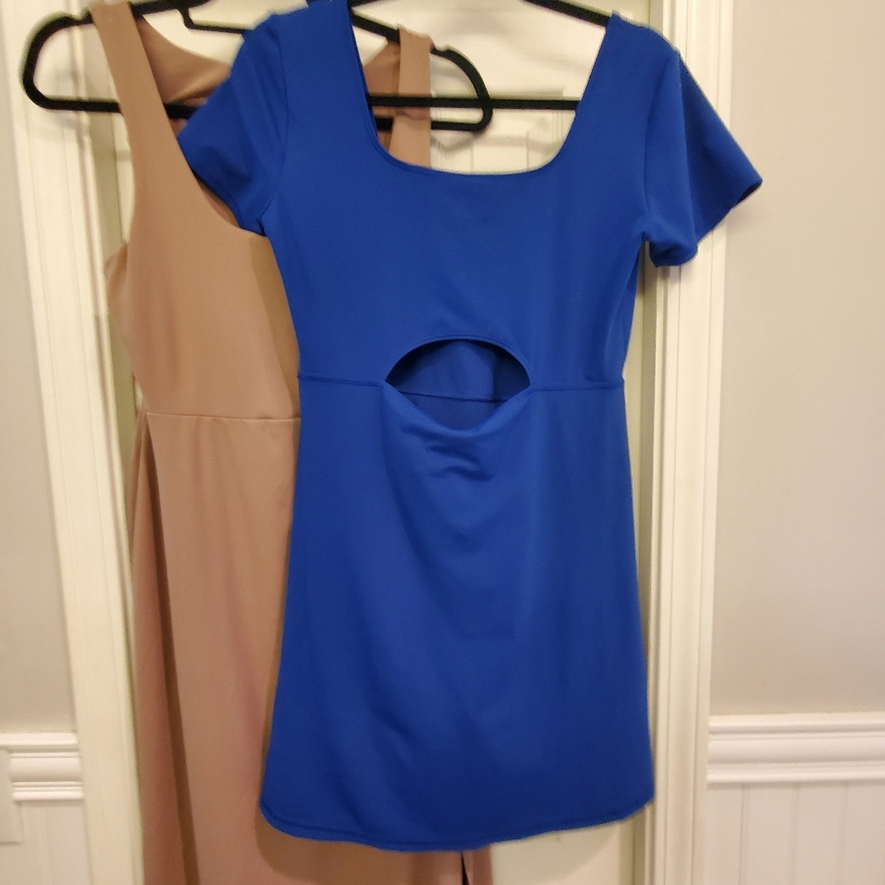 Bundle: 2 Isabel Fitted Maternity Dresses Size M - image 2
